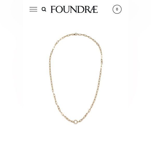 FOUNDRAE Refined Clip Extension Chain Necklace - Picture 2 of 9